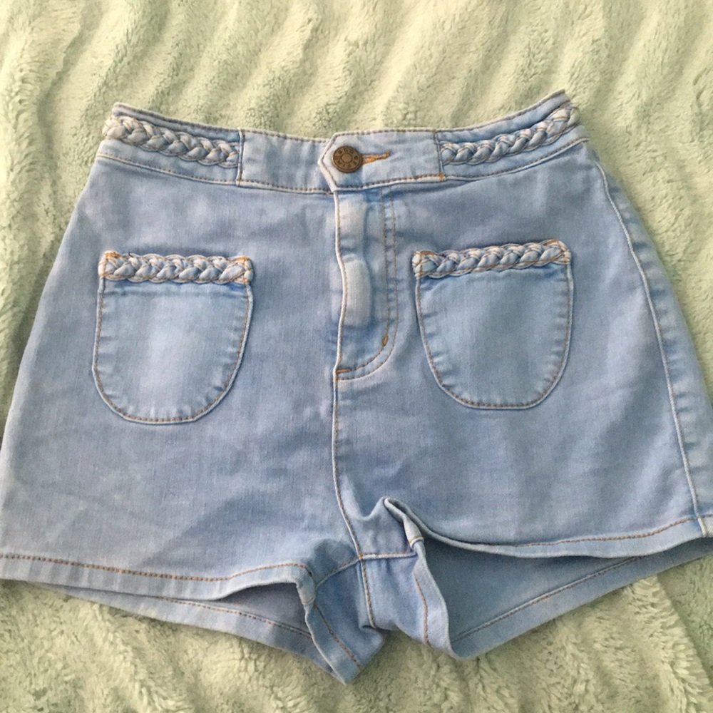 Urban Outfitters high waisted rope short shorts